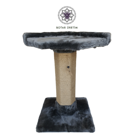 Premium Hexagonal Kedi Yatağı - Antrasit